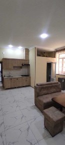 квартира апартаменты 2 комн, в новом доме, мебель, р-н Хазора