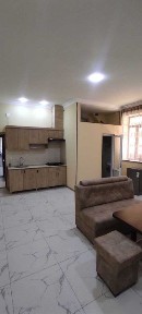 квартира апартаменты 2 комн, в новом доме, мебель, р-н Хазора