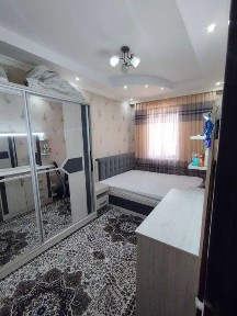 Квар/ а продаётся. Учтепе 24 своя. 3 ком/ ая 7 этаже, мебель, технико