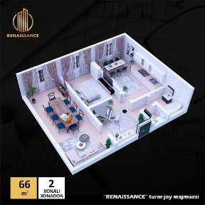 Продаётся 2комната коробка квартира. Новый Узбекистан!