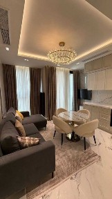 СРОЧНО АРЕНДА 2ком квартира на ЖК Nest one вид на Хилтон 40м2 12-этаж