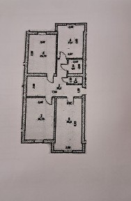 Квартира сотилади 3 х 4 этаж 8 этажлик дом 112кв