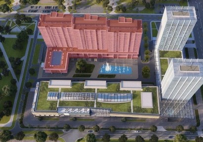 Central Plaza Real House 105м2 квартира