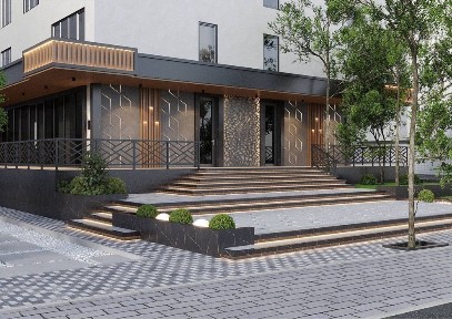 Аренда Под кафе м. Айбек Vohha Brasserie Вдоль дороги 160м2 с терассой.