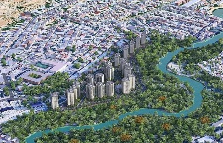 Студия 24 м² на 12 этаже в ЖК Greenpark Bo'z Suv (Юнусабад) Ремонт
