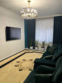 Срочно! Яккасарай, ЖК Фортуна, 3-комнатная, после ремонта свежий
