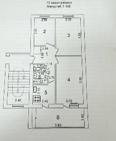 Продаю 3х комн Чиланзар 23 квартал
