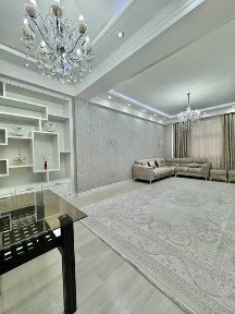 *Mirabad Elite (Айбек) Центр 2ком квартира на1 этаже 98м2.Под ключ!