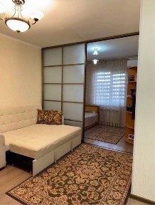 1-комнатная квартира, переделанная в 2-комнатную, в ЖК Green Park!