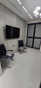 Аренда ОФИС в ЖК Nest One с мебелью и техникой вид на Хилтон 40м2