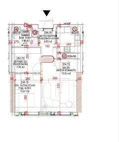 Продам 2ком квартира ЖК Nest one 25 этаж 53м2 Вид на Хумо арена