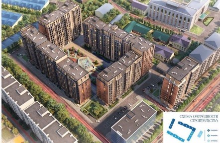 2/2/15 60,72кв квартира в ЖК Regnum Plaza на Ул Сайрам