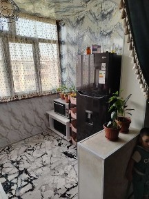 Киргилида 2 хоналик 3 хона килинган кв