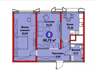 Продажа Буз Базар 2х комнатная ЖК Regnum Plaza Улица Сайрам