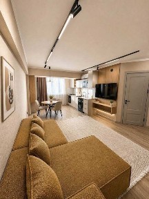 ЭНГ АРЗОН‼️Вторичка 1в2комн/4/9 Авторский 37м2‼️Grand Mir Hotel‼️