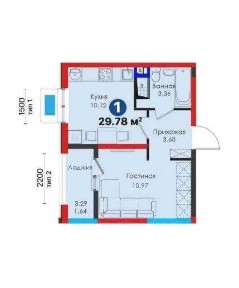 *Эксклюзив NRG MEROS 1ком квартира. Инвестиция, До Ц-1/Infinity 5 минут