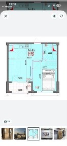 Бобура Ул. Коробка 42,6 кв. м в ЖК “ Bobur Residence “