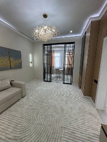 Юнусабад 8кв Новостройка 2/6/10. 45м² Новая квартира, Новый Евро рем