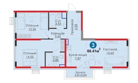 3-комнатная | Мирабад | Готовый дом | Ипотека (М)