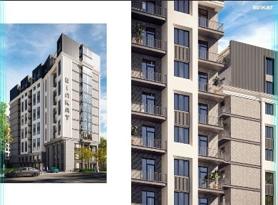 Продажа! ЖК BINKAT, 3-ком. 77.3 м², коробка