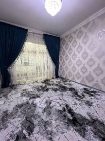 Квартира сотилади евра ремонт 3 хона килинган 1 микрарайон 52/2