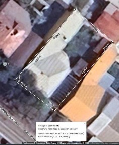 Участок 5 соток с домом, Перекресток Мирзо Улугбека, Фасад 17 метров