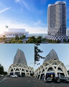 Сдается в арендау NRG U TOWER не далеко от центра зв 18$ за кв