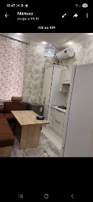1 хоналик квартира сотилади янги курилган домдан