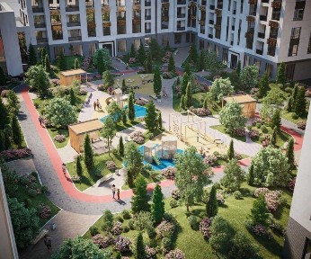 Новостройка NRG Jomiy | 2-комн. | 63,15 м² | 2 этаж | Кадастр имеется