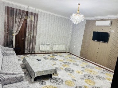 2 хоналик квартира ижарага берилди Оилага