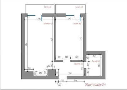 2/3/14 52,8кв квартира на ЖК Regnum Plaza Ор Буз Базар