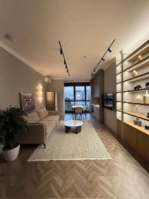 2х комнатная дизайнерская квартира. Панорамные окна. Новый ремонт