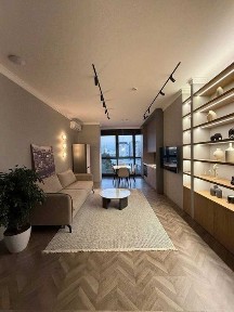 2х комнатная дизайнерская квартира. Панорамные окна. Новый ремонт