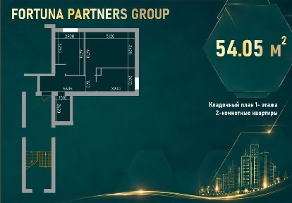 2 va 3 xonali kvartiralar tog bagridan
