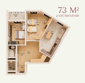 Новостройка комфорт-класса | 1-4 комнатные квартиры
