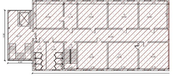 Сдается в аренду коммерческое помещение рядом с метро Новза. 480m2