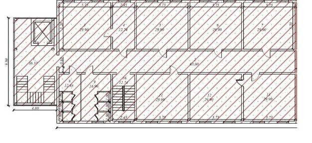 Сдается в аренду коммерческое помещение рядом с метро Новза. 480m2