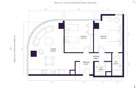 Modera Towers 22 этаж Понорама по 3296$ | 315000$ | 95.59m2