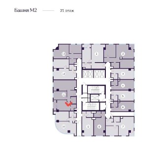 Modera Towers 21 этаж по 2884 у.е.  | 207000 у.е.  | 71.79m2
