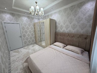 3х комнат. Махтумкули с ремонтом мебель
