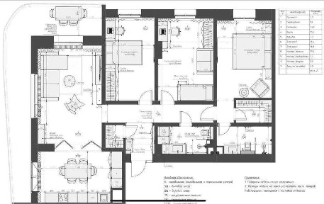 ЖК Infinity | 4-комнатная квартира 130 м² | 14 этаж