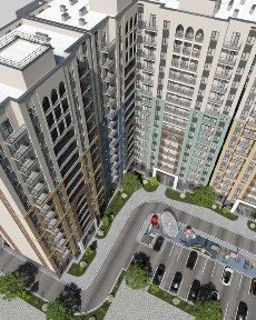 Chinor Groupning Jomiy Residnece loyihasi