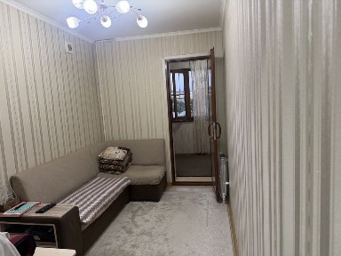 3-х комнатная квартира, фактически 4 комнаты, метро Новза, 77- серия.