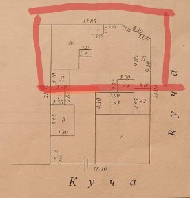 Продажа половина участка Мирабадский район Ориентир Ибр заправка