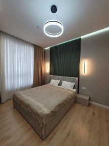 Аренда 2х комн. 51m2 Новомосковская, ЕВРО Новая, не кто не жил