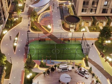 ЖК Imperial Club City Алайский Ц-2 3х ком коробка на 9 этаже