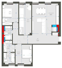 4 ех комнатная MIRABAD AVENUE с ПРЕМИУМ ремонтом