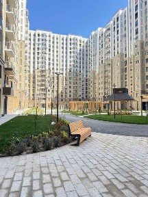 ЖК O'z Makon | 2-комнатная 42 м² | 2 этаж | Алфраганус