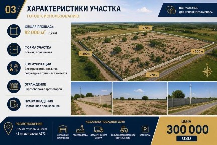 Участок 82 соток у трассы А373 - под склад, логистику, производство