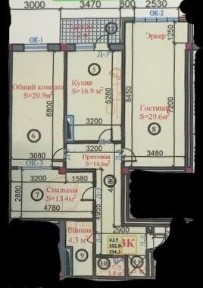Продается 3-х комнатная квартира в новос ЖК SXF City